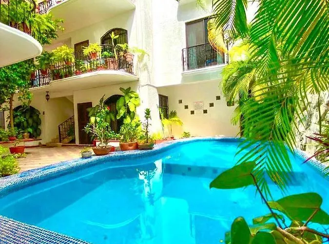 Apartment W/ Prime Location Mexican Colonial Style Playa del Carmen