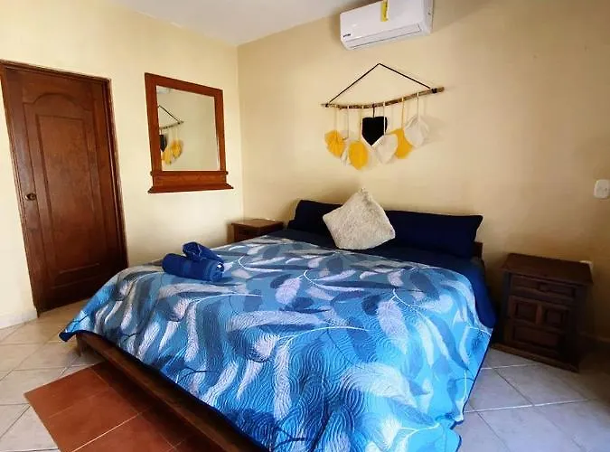 W/ Prime Location Mexican Colonial Style Apartment Playa del Carmen